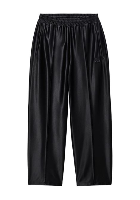 Black satin-finish trousers Alexander wang - women ALEXANDER WANG | 4CC3254923001